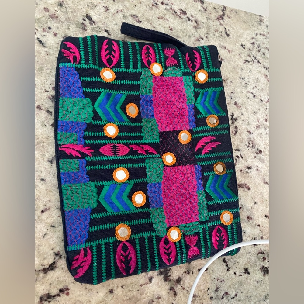 Patterned Make Up Bag